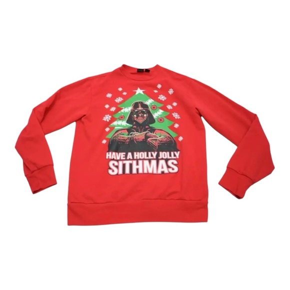 Star Wars Have A Holly Jolly Sithmas Men’s Christmas Sweater. 🎄 - Picture 2 of 6